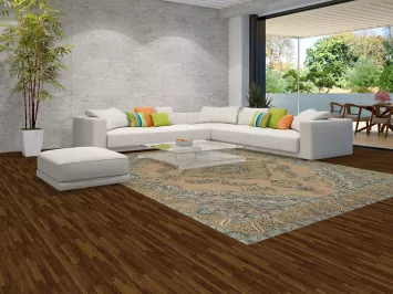 Vintage Wool Tabriz Persian Area Rug 10x13