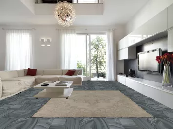 Earth Tone Wool Tabriz Persian Area Rug 9x13