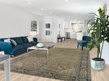 Handmade Floral Tabriz Persian Area Rug 8x11