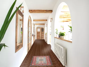 Geometric Wool Kazak Oriental Accent Rug 2x3