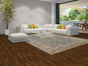 Distressed Blue Tabriz Persian Area Rug 10x12