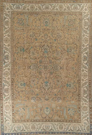 Handmade Floral Tabriz Persian Area Rug 9x12