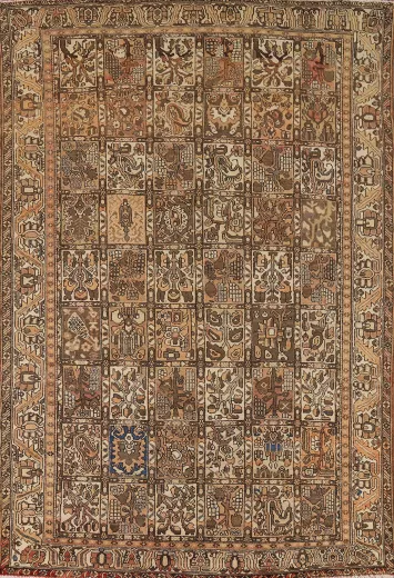 Garden Design Bakhtiari Persian Area Rug 7x10