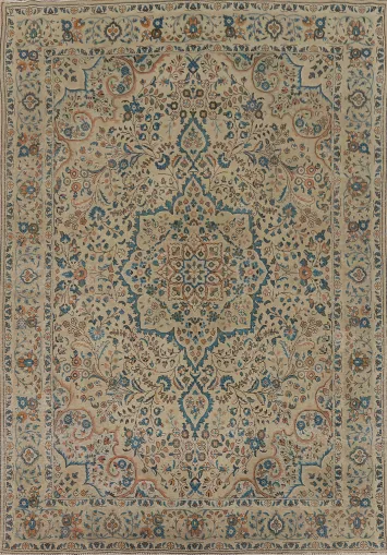 Handmade Wool Tabriz Persian Area Rug 8x11