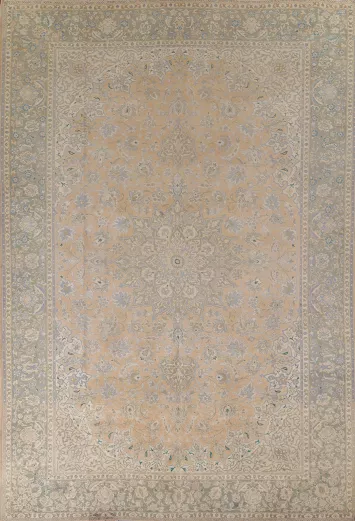 Traditional Muted Najafabad Persian Area Rug 10x13