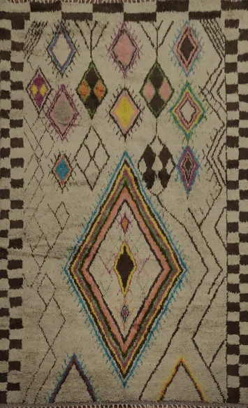 Geometric Moroccan Oriental Area Rug 8x10