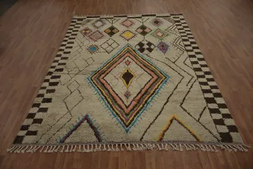 Geometric Moroccan Oriental Area Rug 8x10