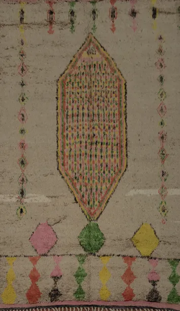 Exquisite Tribal Moroccan Area Rug 6x10 Perfect for Eclectic Spaces