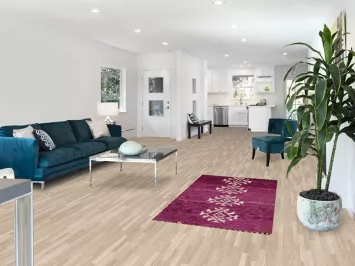 Purple Plush Moroccan Accent Rug 3x5