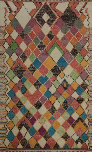 Trellis Geometric Moroccan Oriental Area Rug 9x13