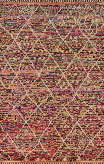 All-Over Trellis Moroccan Oriental Area Rug 6x10
