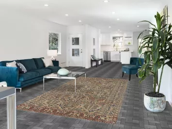 All-Over Bakhtiari Persian Living Room Rug 5x10