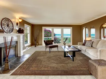 Vegetable Dye Kashan Persian Large Rug 10x14