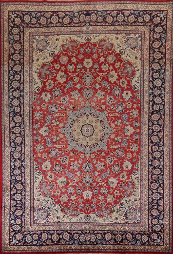Traditional Najafabad Persian Area Rug 9x13