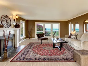 Traditional Najafabad Persian Area Rug 9x13