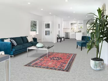 Handmade Wool Hamedan Persian Accent Rug 4x6