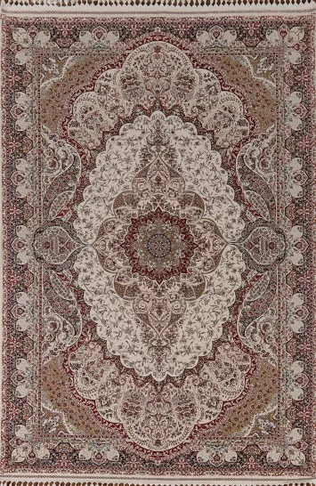 Victorian Style Tabriz Living Room Area Rug 7x10