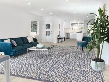 All-Over Trellis Moroccan Large Modern Rug 10x15