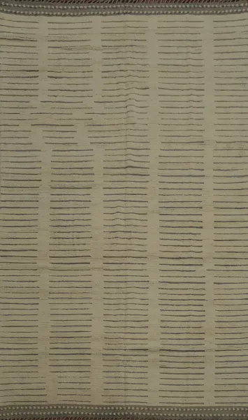 Moroccan Modern Area Rug 9x13 Boasting Stylish Minimalist Lines