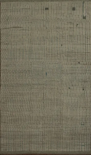 Minimalist Moroccan Large Rug 12x18 for Sophisticated Spaces