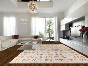 Earth Tone Striped Moroccan Oriental Large Rug 12x18