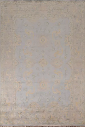 All-Over Wool Oushak Handmade Area Rug 8x10