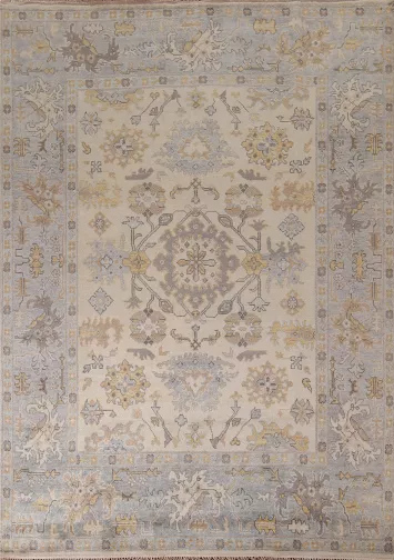 Handmade Wool Oushak Indian Area Rug 8x10