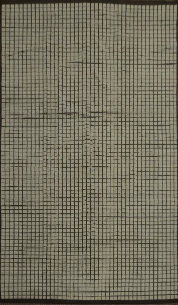 All-Over Checkered Moroccan Modern Large Rug 12x19