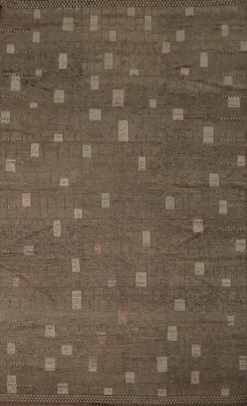 Handmade Wool Moroccan Large Modern Rug 12x18