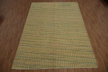 Sophisticated Toned Moroccan Large Rug 10x14 with Artistic Weave