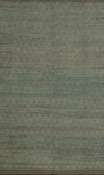 All-Over Trellis Wool Moroccan Large Rug 10x15