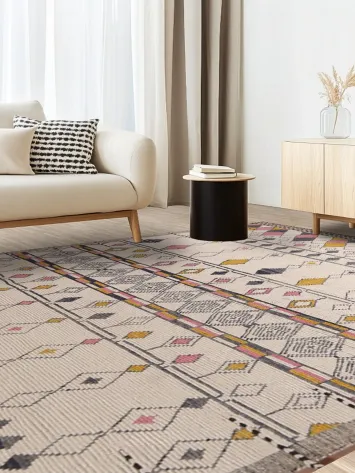 Handmade Wool Moroccan Living Room Area Rug 9x13
