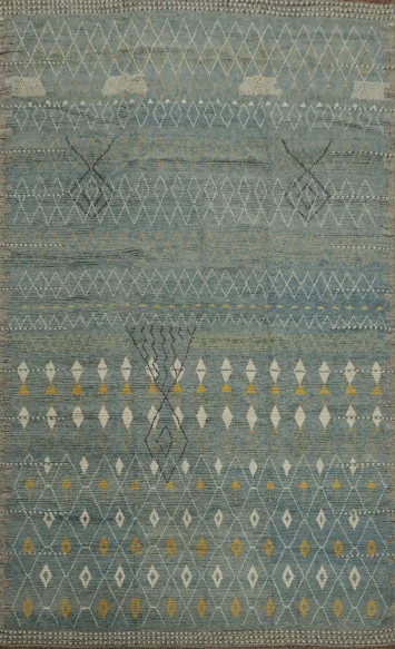 Rustic Moroccan Palace Size Rug 12x16 with Timeless Tribal Patterns