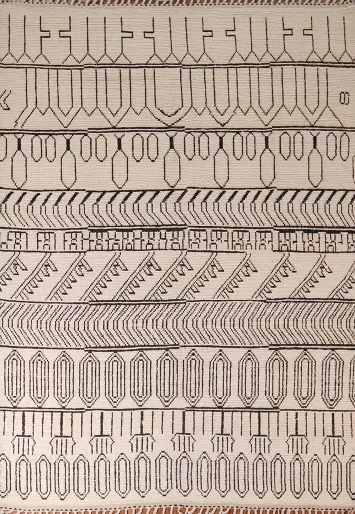 Handmade Wool Moroccan Area Rug 8x10