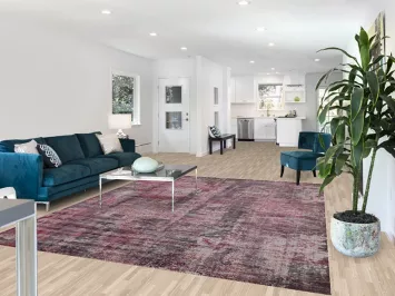 All-Over Modern Abstract Indian Area Rug 8x10