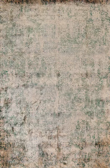 All-Over Abstract Handmade Area Rug 7x10