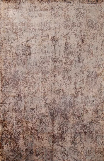 All-Over Abstract Wool Indian Area Rug 8x12