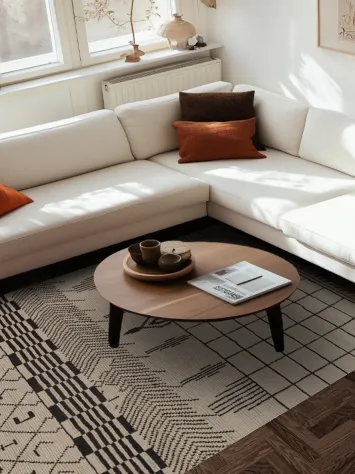 Handmade Wool Moroccan Oriental Area Rug 6x10