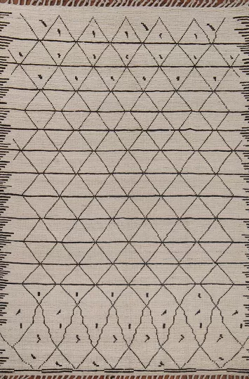 All-Over Trellis Moroccan Oriental Area Rug 7x10