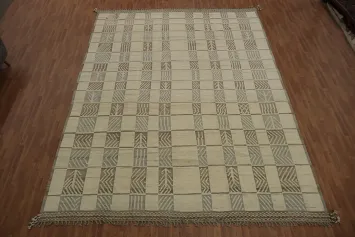 Elegant Moroccan Large Rug 12x16 with Neutral Shades for Modern Homes