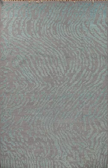 All-Over Abstract Moroccan Area Rug 10x12