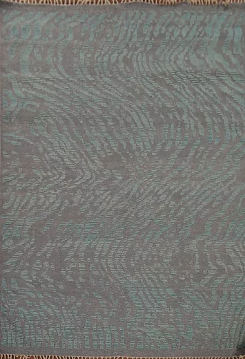 Handmade Wool Moroccan Abstract Area Rug 8x10