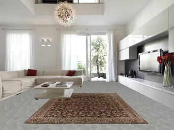 All-Over Brown Mood Persian Area Rug 8x12