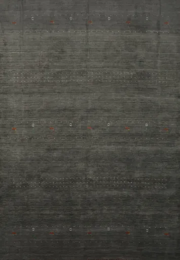 Premium Gabbeh Area Rug 8x10 with Subtle Patterns for Home Decor