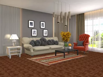 Vegetable Dye Kilim Qashqai Flat Pile Persian Rug 4x7