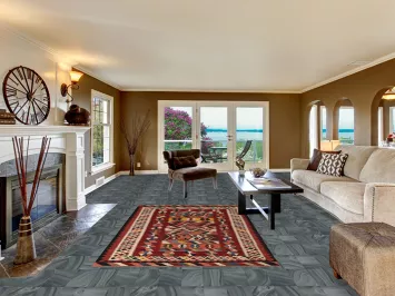 Vegetable Dye Kilim Qashqai Persian Area Rug 5x8