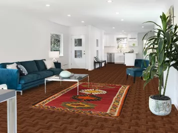 Vegetable Dye Kilim Qashqai Flat Weave Persian Rug 5x7