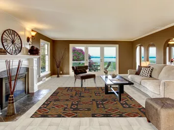 Flat Weave Wool Kilim Oriental Area Rug 8x10