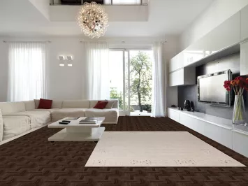 Tribal Ivory Gabbeh Indian Area Rug 9x12