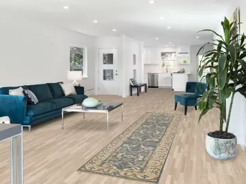 All-Over Wool Handmade Oushak Indian Runner Rug 3x10